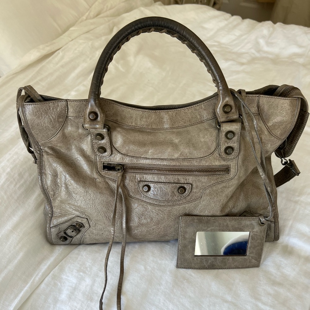 Balenciaga Motocross Classic City Bag